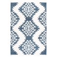 thumbnail image 2 of Safavieh Moroccan Tassel Desmond Southwestern Shag Area Rug, Blue/Ivory, 6'7" x 9'2", 2 of 13