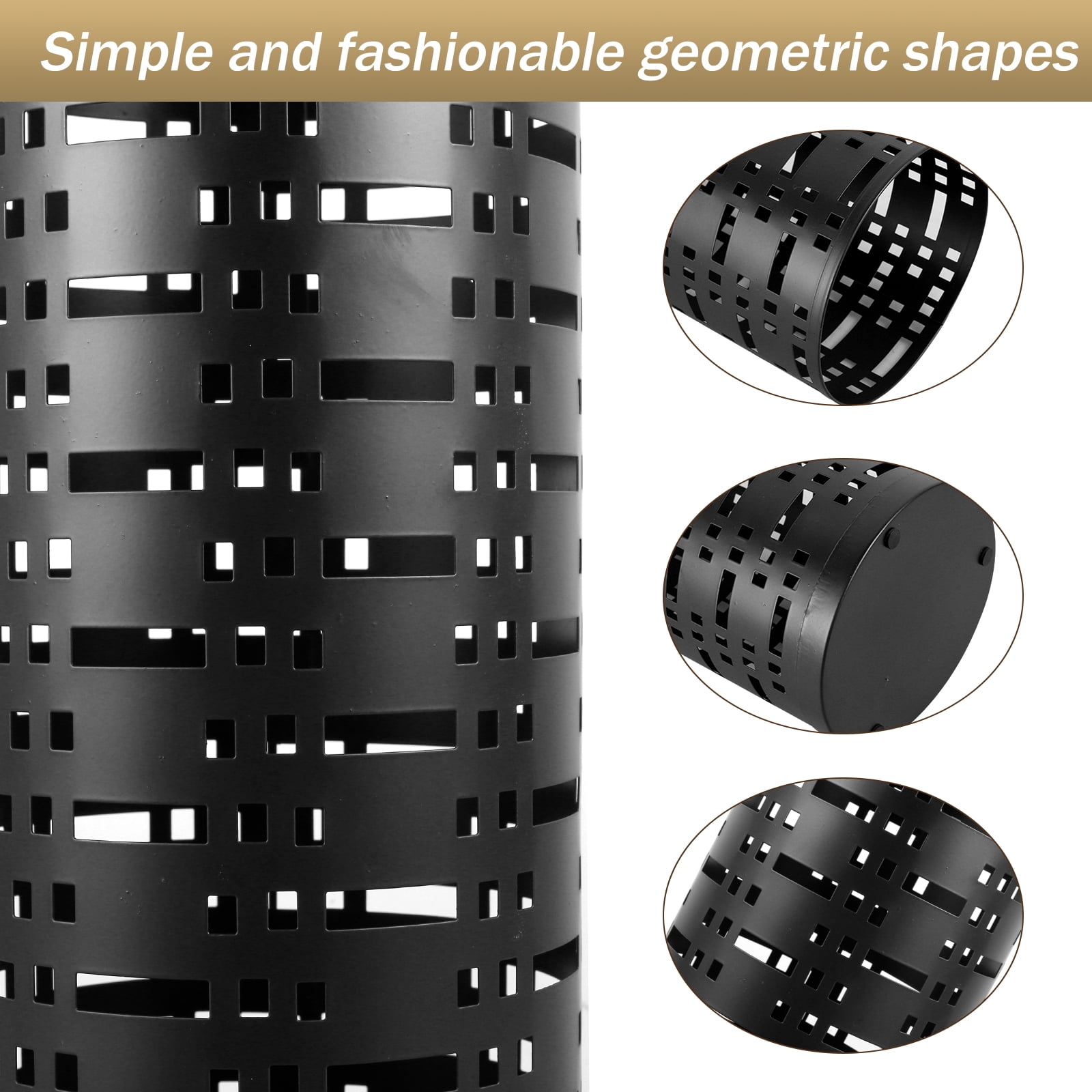 FUYGRCJ Umbrella Stand Rack, Round Metal Umbrella Holder for Entryway, Freestanding Umbrella Storage Rack, for Canes Walking Sticks for Indoor Home Office