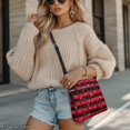 thumbnail image 2 of Yuyamidu Buffalo Grid Women Crossbody Bag & Wallet 2‑Piece Set Water Resistant Lightweight PU Leather Wallet Multi-Pocket Satchel with Adjustable Strap, Christmas Gift, 2 of 7