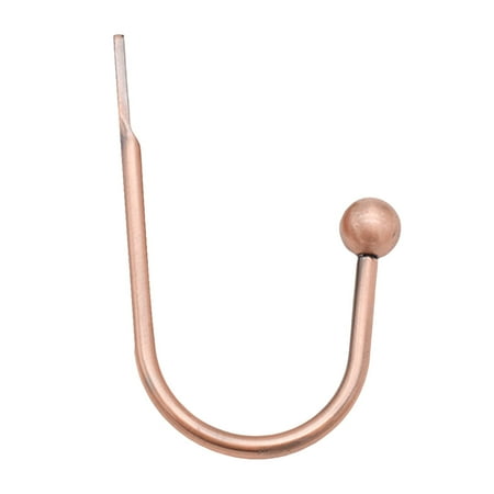 

Clearance! Lekdue Hookscurtain Alloy U Shaped Crystal Wall Hook Electro Galvanized Curtain Hook 1×Hook Clearance Sale
