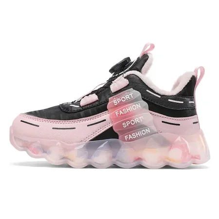 

Children‘s Wear-resistant Basketball Shoes Unique Rotating Buckle Design Suitable For Outdoor Sports