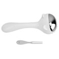 thumbnail image 1 of ZOUSSIQI Portable Pet Hair Comb Steel Pin Grooming Deshedding Tool for Dogs Cats (Silver) CW2519#1407, 1 of 11
