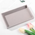 thumbnail image 1 of Caja para guardar anillos, pendientes y joyas, bandeja de franela para el hogar, 1 of 4