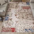 thumbnail image 2 of Superior Modern/Transitional Geometric/Scroll/Patchwork Area Rug, 72 in x 108 in, 2 of 8