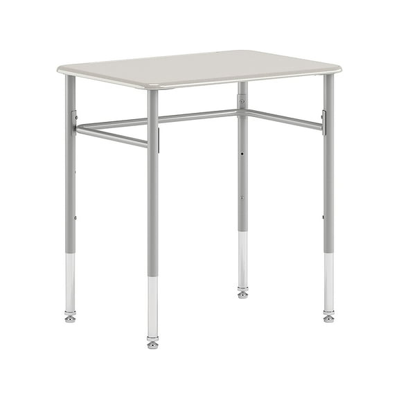 HON HLDV-MRECT2026A.E.G1.T1 20 in. x 26 in. x 23 in. to 33 in. Rectangle SmartLink Student Desk - White (2/Carton)