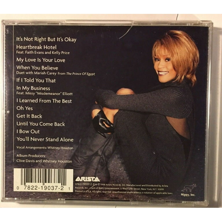 Whitney Houston - My Love Is Your Love - Music & Performance - CD
