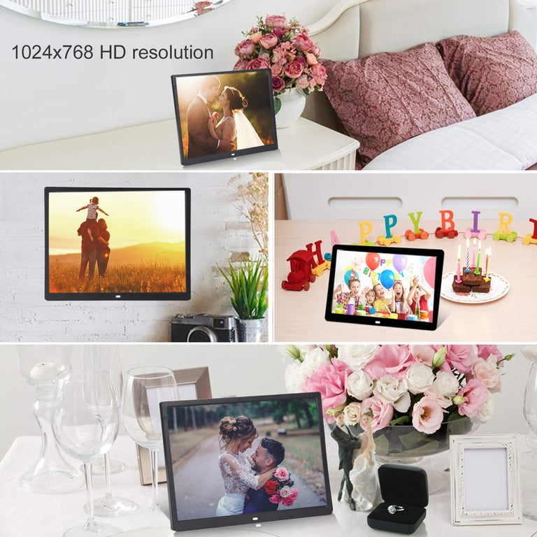 Justpe 15" Digital Picture Frame with HD IPS Screen photo 5