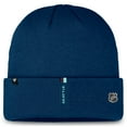 thumbnail image 2 of Men's Fanatics Deep Sea Blue Seattle Kraken Authentic Pro Cuffed Knit Hat, 2 of 2