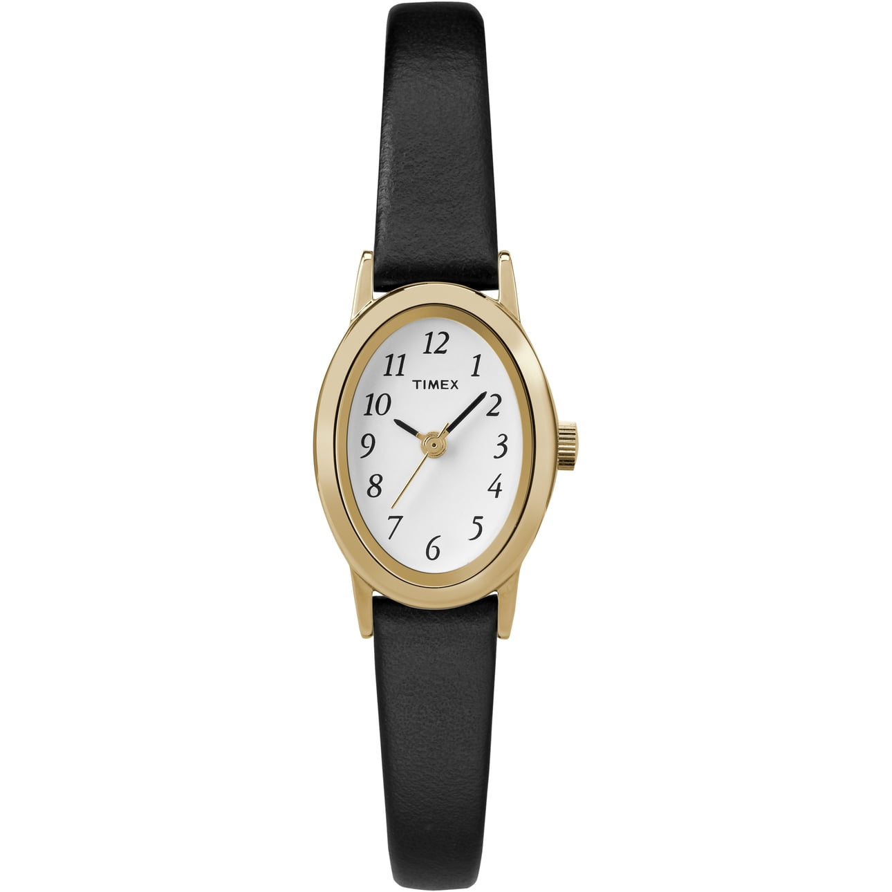Timex Women's Cavatina Gold-Tone 18mm Classic Watch, Expansion 