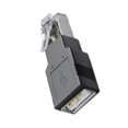 thumbnail image 3 of 2 Pcs Adaptateur USB vers Ethernet RJ45 pour Routeurs, Dongle de Réseau 100Mbps, 2 * Adaptateur USB vers Ethernet RJ45, Noir, 3 of 6