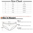 thumbnail image 2 of Panties for Women Pack Women's Lace Underwear Mid-Waisted Ice Silk Full Cover Underwear Soft Satin High Waisted Panties Lightweight Breathable Underpant Briefs Ladies Panties White M, 2 of 2