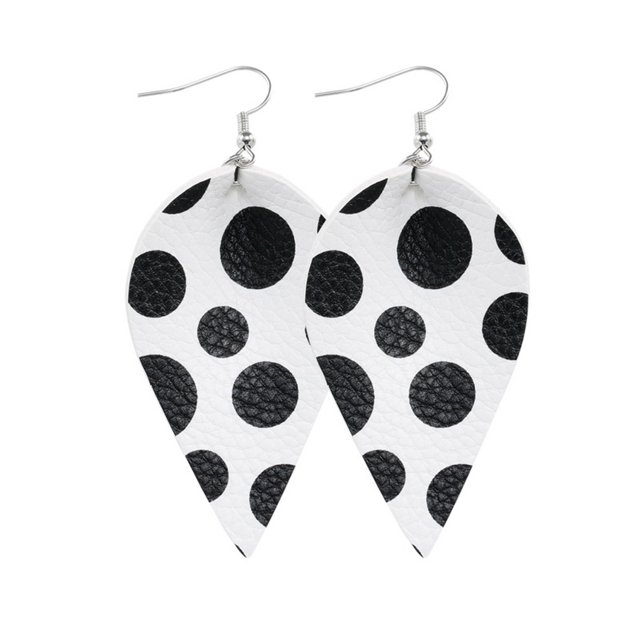 yingyy Leopard Print Earrings Girl Fashion Accessory Female Jewelry Ear Dangles Type 7 1Set