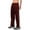 Wine, variant on Men's Pants Clearance Sale! Men's Athletic Pants Open Bottom Loose Fit Straight Twill Sweatpants Striped Track Pants Joggers with Pocket