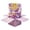 F, variant on Pop Up Birthday Box Card Decor, Purple Glitter Character Design Display, Multi Age Greeting Keepsake Accent, Gold Foil Decorative Celebration Card, Festive Greeting Ornament