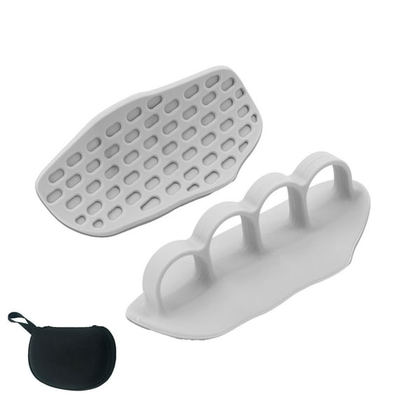 Herramienta manual doble para fortalecer la fuerza de agarre, ideal para fitness, ejercicio y lesiones en las manos