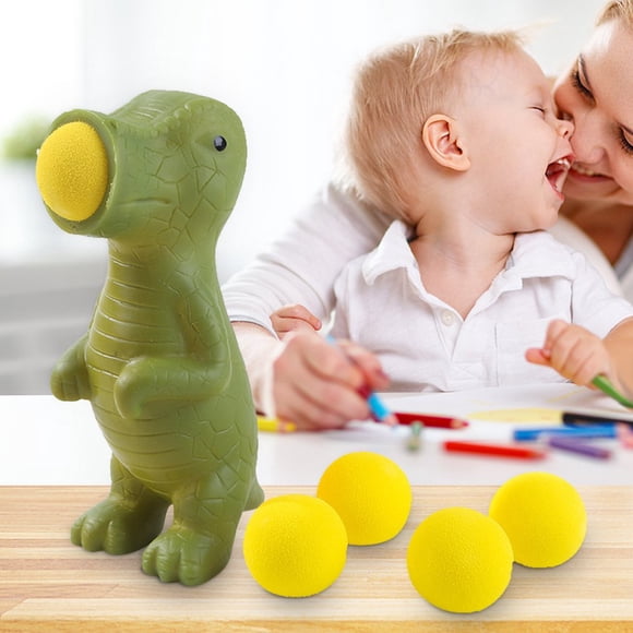 EASTIN Cow Ball Blaster-Animal Popper Indoor And Outdoor Toys With 5 Foam Balls