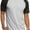 Black, variant on DailyWear Men's Casual Short-Sleeve Plain Baseball Cotton T Shirts, Solid Print, Large