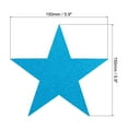 thumbnail image 2 of Uxcell Star Cutouts, 60 Pack Star Cutout Paper Stars for Classroom Decoration DIY Craft, Blue, 2 of 6