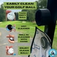 thumbnail image 3 of Golf Ball Washer- 1 Count - Golf Ball Cleaner for Golf Balls, Golf Cart Accessories for Cleaning Golf Ball, Compact Magnetic Golf Towel Golf Ball Washer for Golfers, 3 of 9