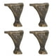 thumbnail image 4 of Protector de esquina de patas de pies antiguos, patas de muebles resistentes y duraderas, patas decorativas de esquina para camas, sofás y armarios, 20 Uds., 4 of 14