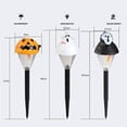 thumbnail image 1 of Halloween Solar LED Light Ground Plug Garden Lights Waterproof Outdoor LED Pumpkin Lighting for Patio Hallway Yard, 1 of 8