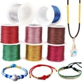 thumbnail image 3 of MesaSe 66ft Metallic Tinsel Rope - Vibrant Colors for DIY Crafts  Gift Wrapping  Jewelry Making & Christmas Decorations - Polyester - For Crafters  DIY Enthusiasts & Holiday Decorators -, 3 of 7