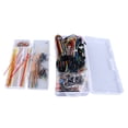 thumbnail image 3 of Kit de componentes electrónicos con cable puente para circuito de bricolaje con módulo de fuente de alimentación y placa de pruebas de 830 puntos de conexión, 3 of 15