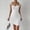 *White, variant on ClodeEU Women's Sleeveless Bodycon Mini Dress,Basic Solid Slim Fit Dress Black,Women's Plus L
