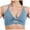 Blue, variant on Sports Bras for Women Open Back Workout Gym Bra Padded Medium Impact Yoga Tops with Ajustable Back Straps Green M