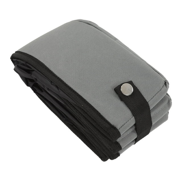 Bac à Litière pour Chat Pliable et Imperméable pour Voyage en Extérieur