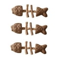 thumbnail image 2 of 2026 New Creative Fish Bone Cat Toy,Purrident - Fix Your Cat’s Dental Health,Cat Chew Toys,Wooden Catnip Teeth Cleaning Stick, Natural Fishbone Cats Dental Toy,Durable Feline Tooth Care Tool (3PCS), 2 of 6