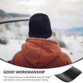 thumbnail image 5 of OUNONA 20Pcs Simple Style Adjustable Sun Cap Hat Visor Insert Black PVC Detachable Motorbike Riding Unisex, 5 of 5