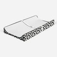 thumbnail image 6 of Bacati - Aztec Love Black Neutral Quilted Changing Pad Cover, 6 of 25