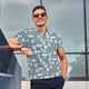 thumbnail image 4 of Fotbe Blue Bathroom Camiseta Polo de Golf para Hombre con Estampado – Camisa Deportiva Transpirable con Cuello Abotonado-X-Large, 4 of 6
