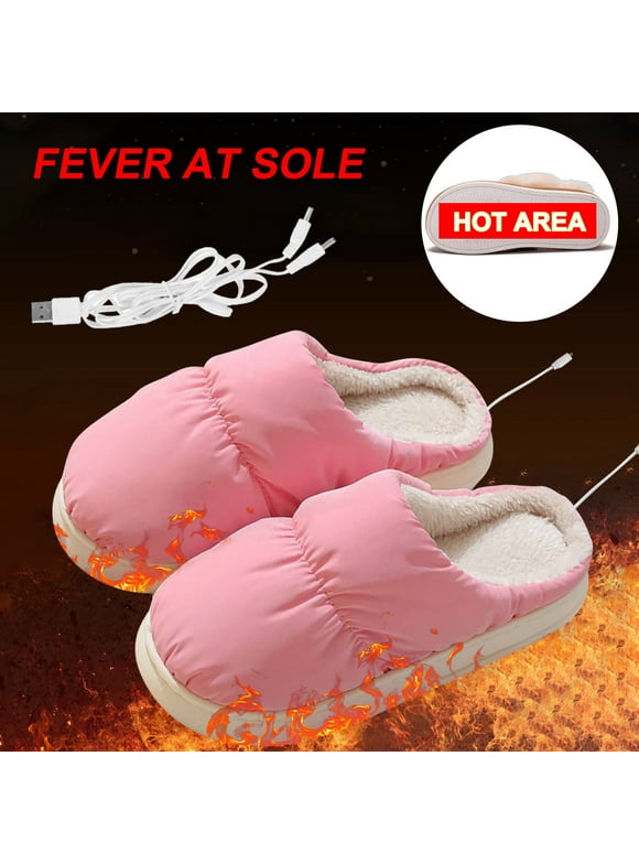 heated slippers walmart