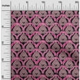 thumbnail image 1 of oneOone Cotton Flex Fabric Damask & Floral Block Print Sewing Fabric BTY 40 Inch Wide, 1 of 4