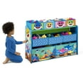 Baby Shark Deluxe 9 Bin Design and Store Toy Organizer by Delta