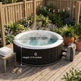thumbnail image 4 of Avenli London 2-3 Person Inflatable Hot Tub Spa + Cover, Rapid Heating up to 104°F, 105 Water Jets, 181 gal Capacity, 4 of 12