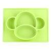 Nuby Sure Grip Animal Placemat, Green Monkey