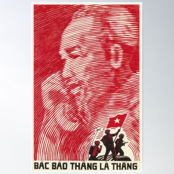 When You Say We Will Win! Vietnam War Propaganda Wall Art Poster Wall Art, Modern Wall Decor For Living Room Bedroom, 8x12 UNFRAMED