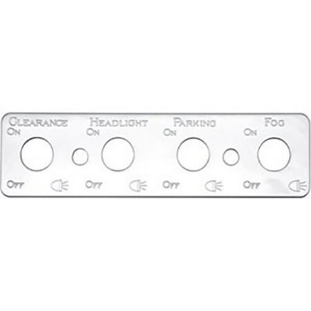 - Kenworth Light Switch Control Panel Plate, SS 3/00-5/02, Quality Stainless Steel Light Switch Control Panel Plate, Clearnce; Headlights;.., By Roadmaster Ship from US