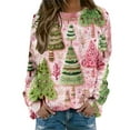 thumbnail image 5 of FUZHIQ Christmas Sweater Women Fashionable Holiday Party Sweater Classic Fit Holiday Christmas Sweater Party Outfit for Ladies, 5 of 6