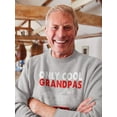 thumbnail image 2 of Cool Grandpas Ride Motorcycles Sweatshirt Men -SPIdeals Designs, Male Large, 2 of 4