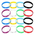 thumbnail image 1 of HEALEEP 16 Pcs Bracelets Masculins Sûrs à Utiliser Rouges pour Douche Nuptiale pour Équipement d'Éventail, 1 of 8