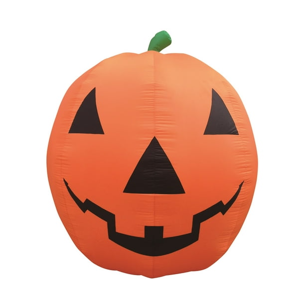 8 Air Blown Inflatable Giant Pumpkin Jack O Lantern Walmart Com Walmart Com