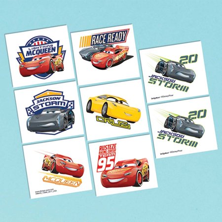 UPC 013051725303 product image for Cars Tattoo Sheet (1) | upcitemdb.com