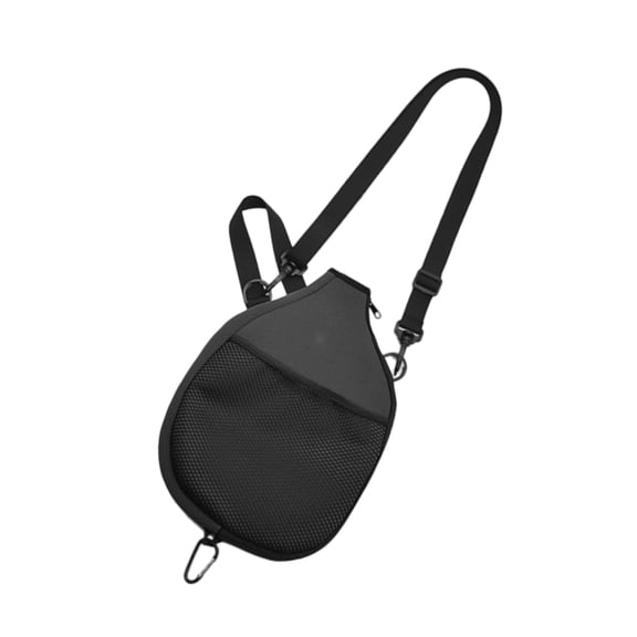Compact Pickleballs Equipment Organizer Bag Reinforced Buckles Ample Space For Paddles Balls Sports Accessories
