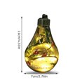 thumbnail image 3 of Bewildely Bola LED de Navidad, bombilla colgante de Navidad, adorno transparente, hogar, oficina, Club, bombilla decorativa, suministros de decoración Kits de decoración para fiestas No.06 Bewildely HA010060-06B, 3 of 6