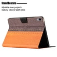 thumbnail image 4 of TECH CIRCLE for iPad 10th Generation Case 10.9" 2022, Full Body Protective Folio Smart Stand Case Cover with Wake/Sleep Feature for Apple iPad 10th Generation 10.9 Inch 2022,Orange, 4 of 7