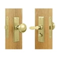 thumbnail image 1 of Deltana SDML334U3 Square Storm Door Latch with Mortise Lock- Bright, 1 of 1
